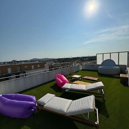 Luxueux 5 Pc, Jacuzzi, Rooftop, Terrasse, Clim مونبيلييه المظهر الخارجي الصورة